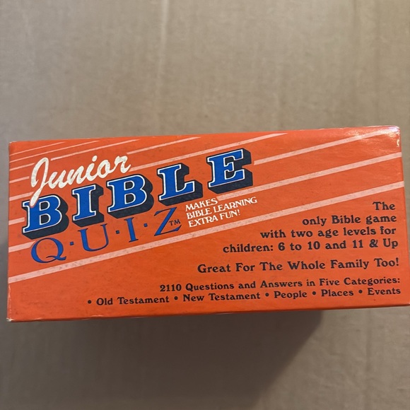 Junior Bible Quiz Game - Picture 2 of 11